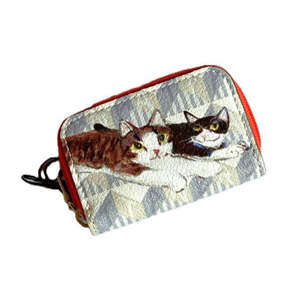 【マンハッタナーズ】モノグラムパース　コインケース　飛躍的前進