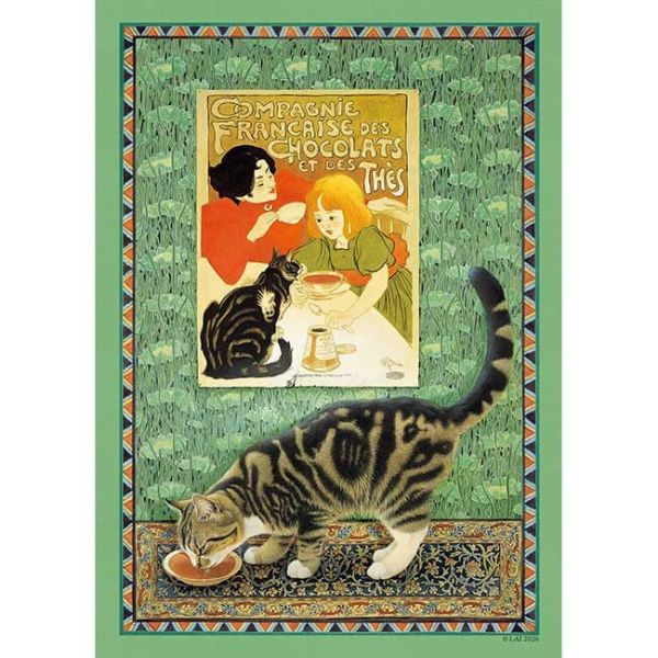 【レズリー・アン・アイボリー】108pcジグソーパズル　タビーズ　ティータイム