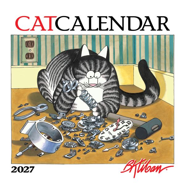 【クリバンキャット】2027クリバンウォールカレンダー