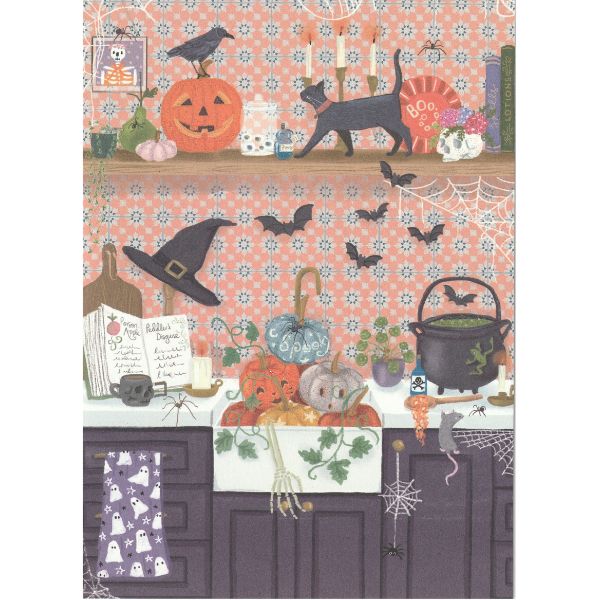 【サリー・ウィルソン】ハロウィンカード　ハロウィンキッチン